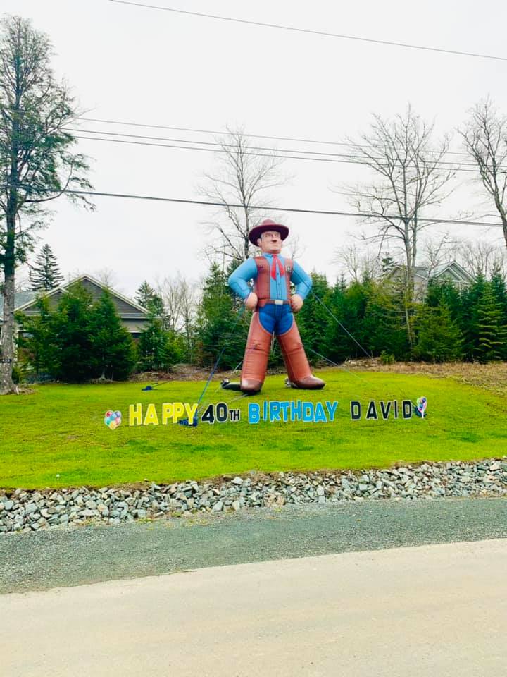Cowboy Sheriff Inflatable