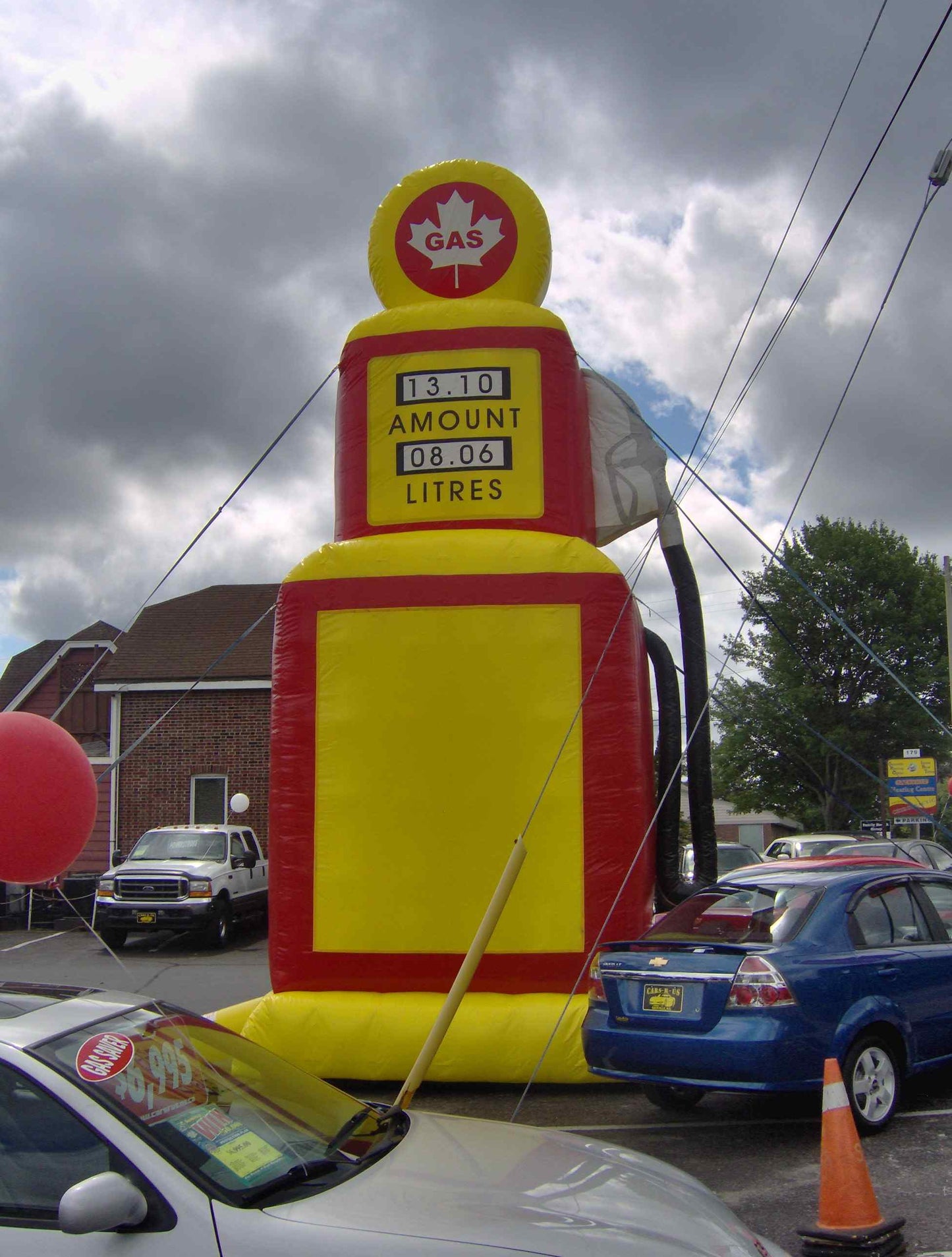 Gas Pump Inflatable