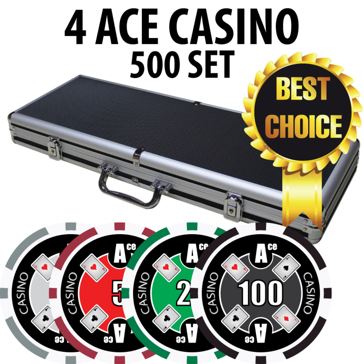 Casino Poker Chips Set