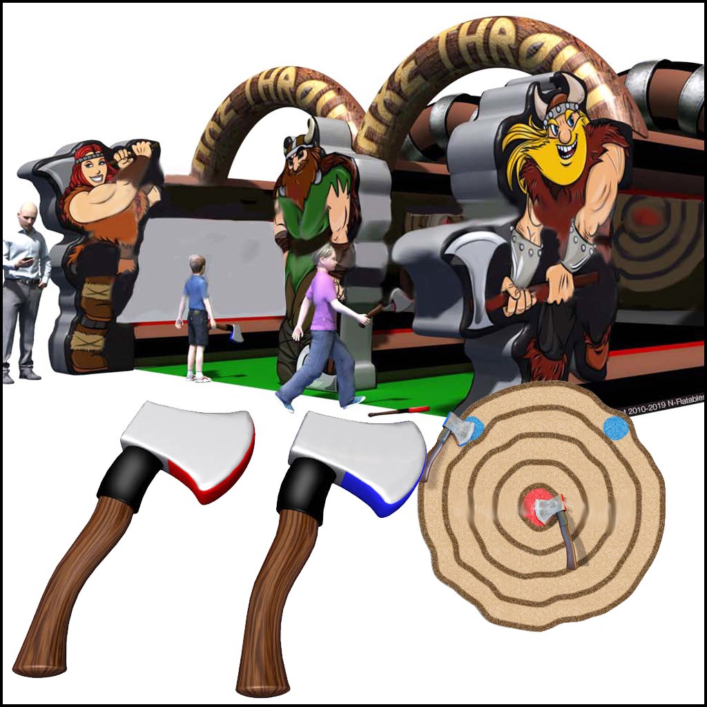 Lumberjack Axe Throwing Game