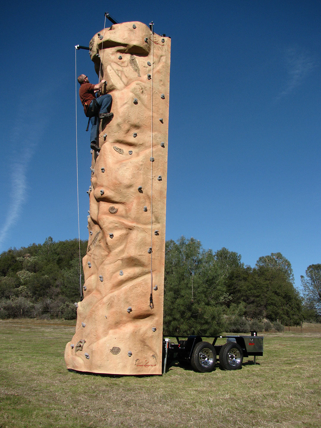 Mobile Rock Climbing Wall