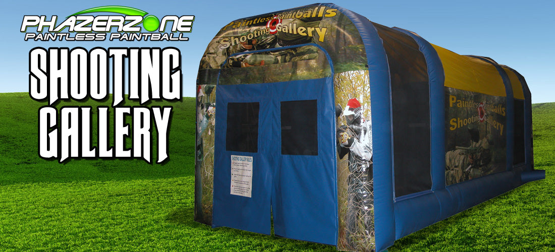 Paintless Paintball Shooting Gallery