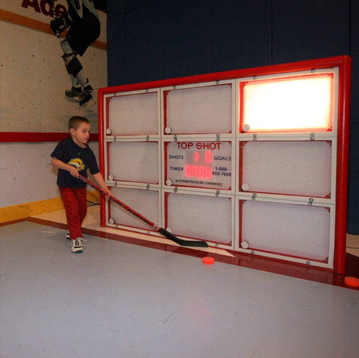 Electronic Hockey Shootout