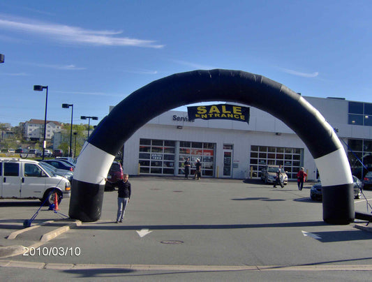 Curved Wide Archway Inflatable