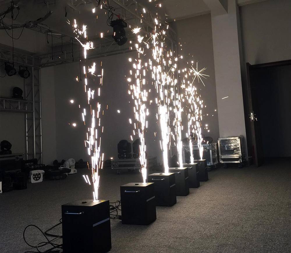 Indoor Fireworks Columns