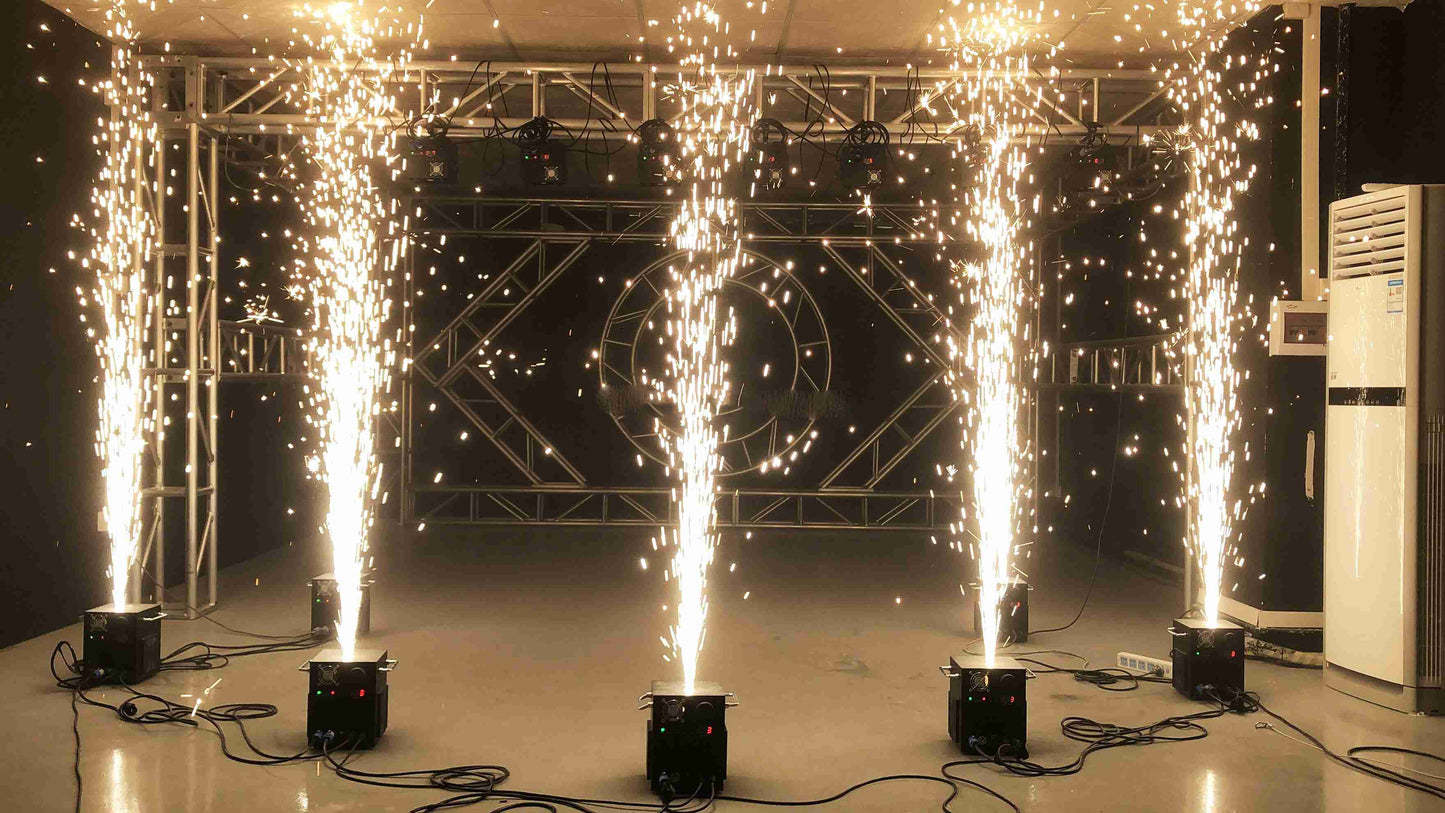 Indoor Fireworks Columns