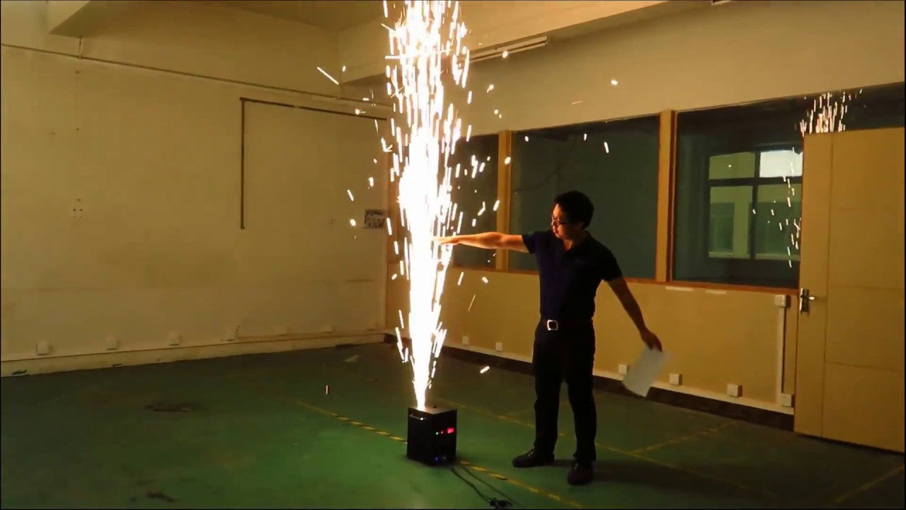 Indoor Fireworks Columns