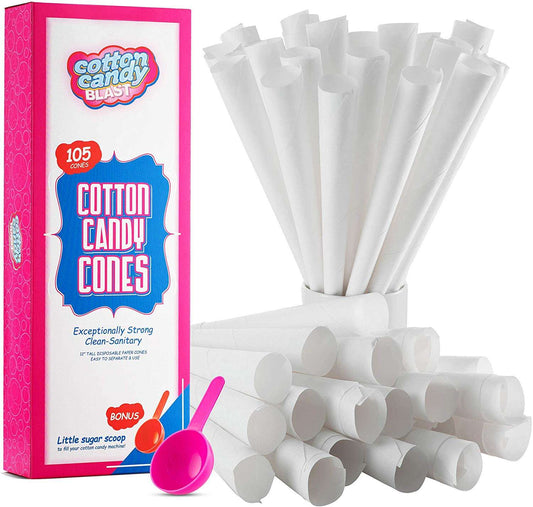 Cotton Candy Cones