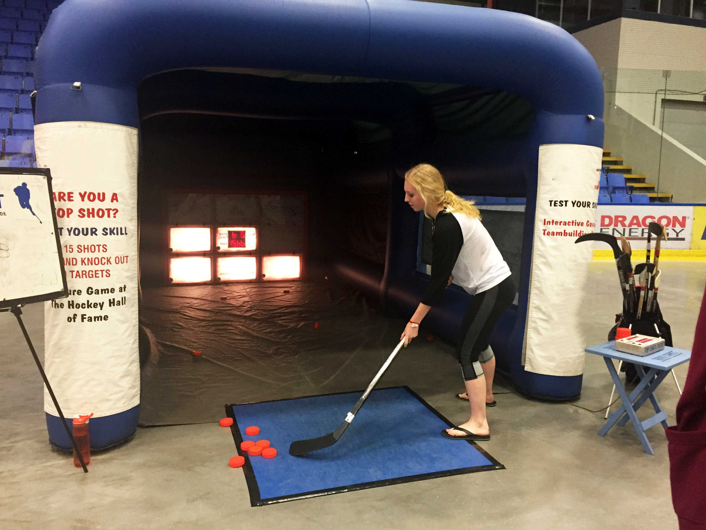 Electronic Hockey Shootout