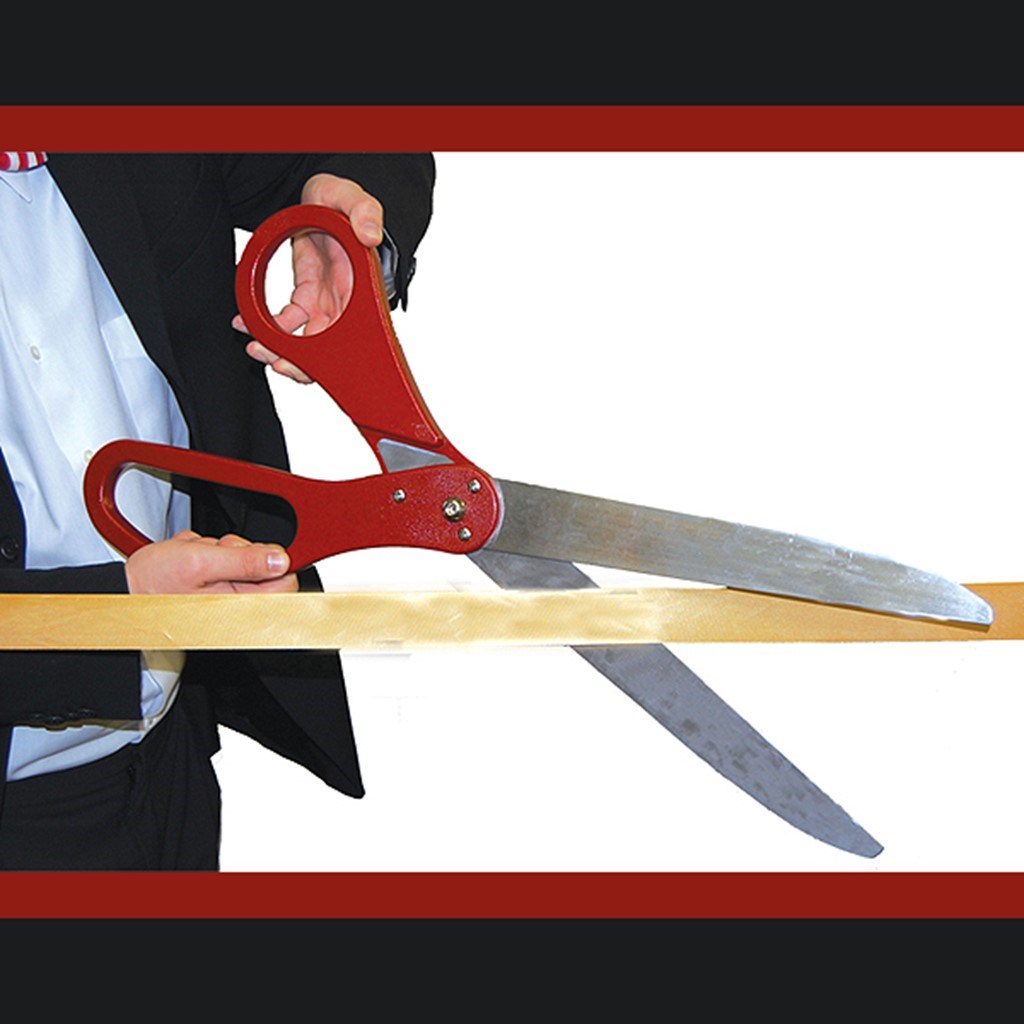 Giant Ceremonial Scissors