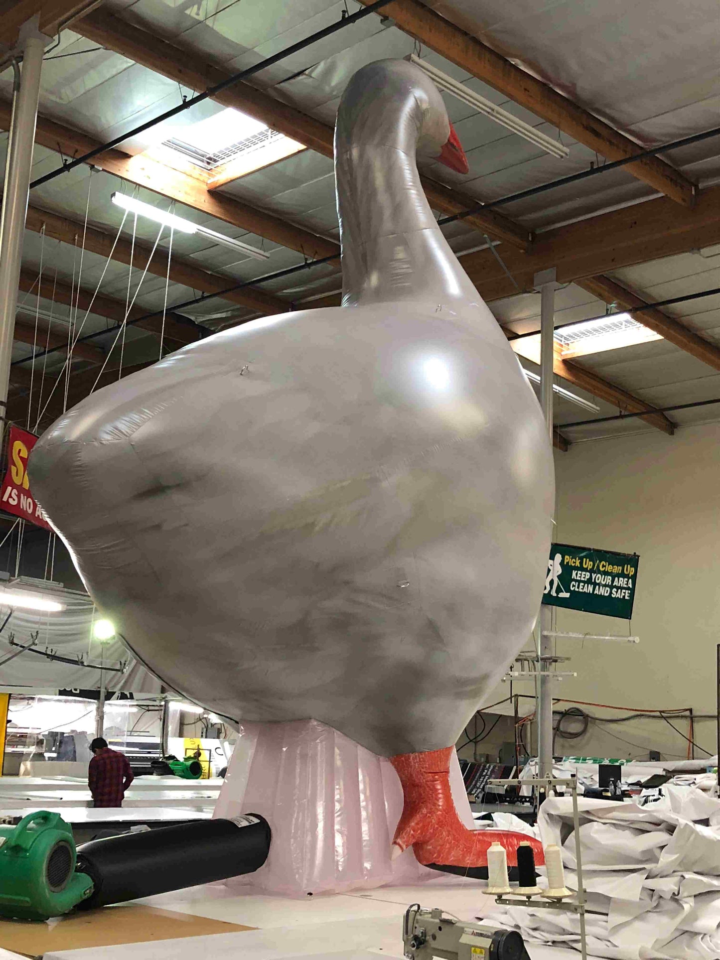 Realistic White Goose Inflatable