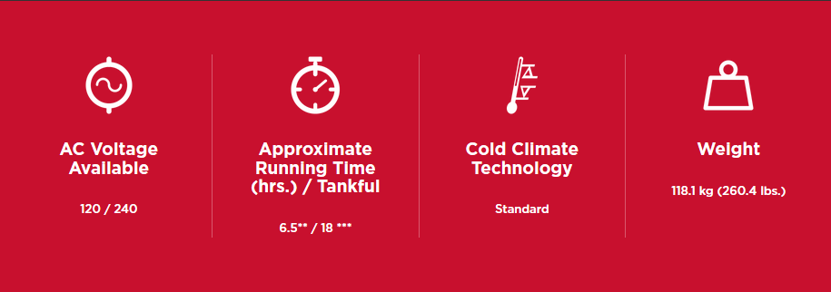 Honda 7000 Watt Generator