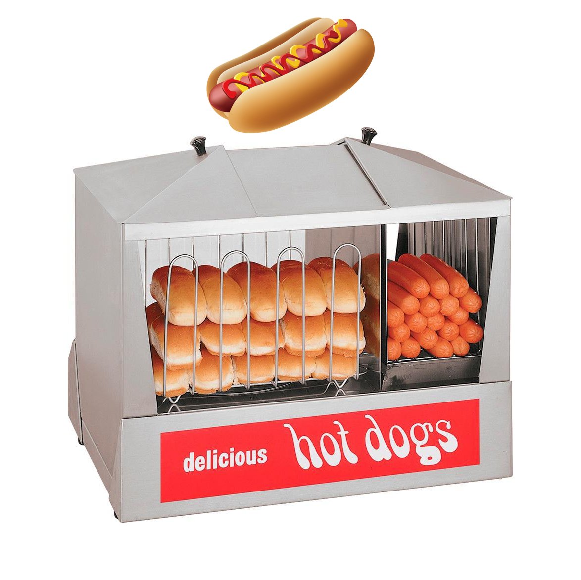 Hot Dog Steamer Cooker