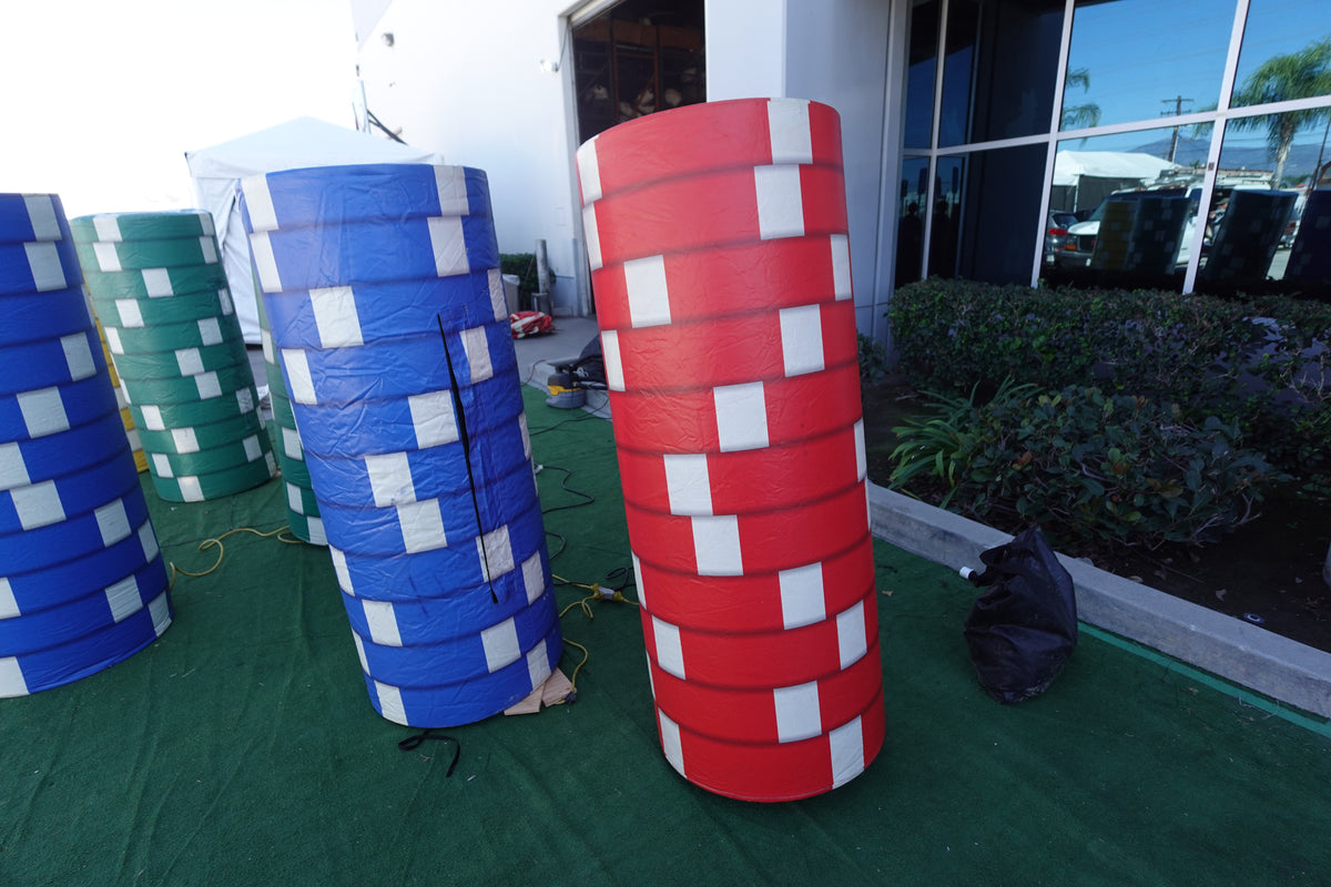 Inflatable Stack of Chips - Giant Promotions Online Store