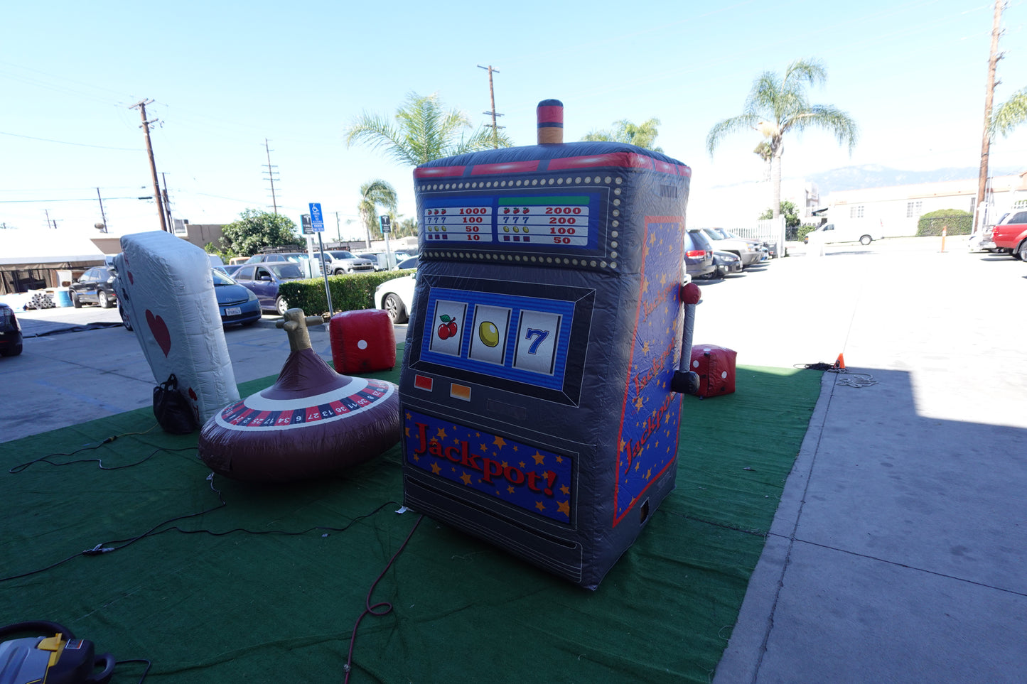 Inflatable Slot Machine