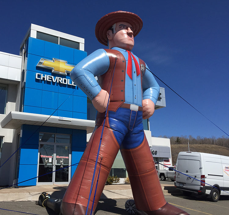 Sheriff Inflatable Cowboy Sheriff Inflatable - Giant Promotions Online Store