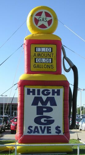 Gas Pump Inflatable