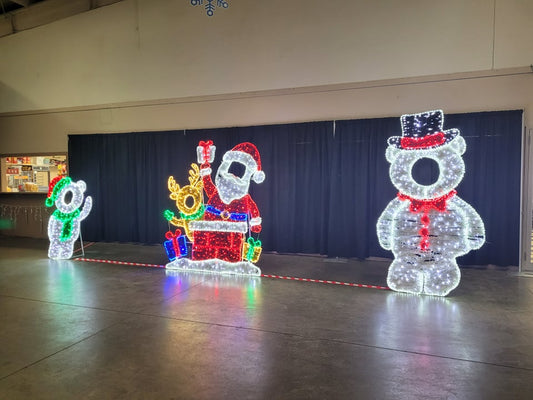 LED Holiday Photo Stands