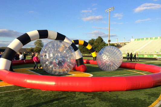 Hamster Ball Obstacle Race