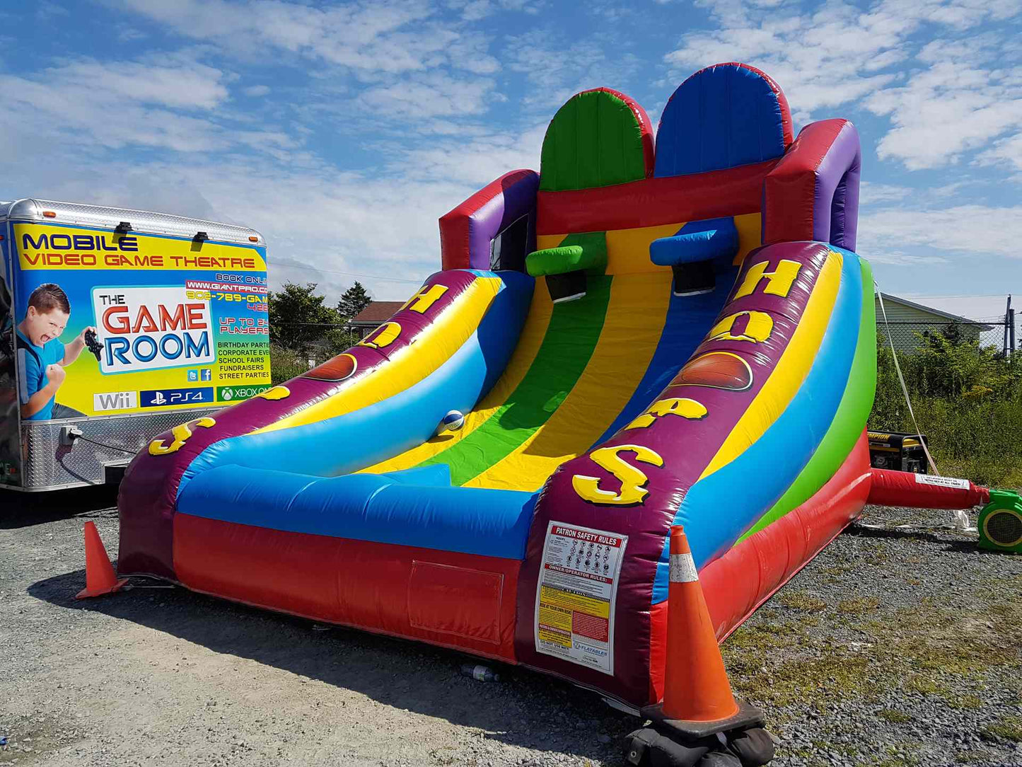 Inflatable Hoops Basketball Game