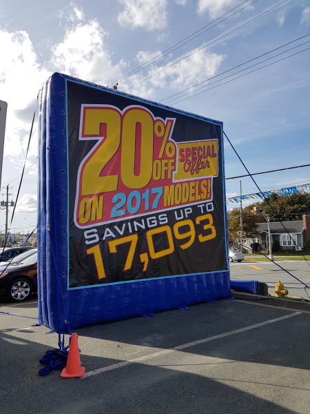 Large Square Inflatable Billboard