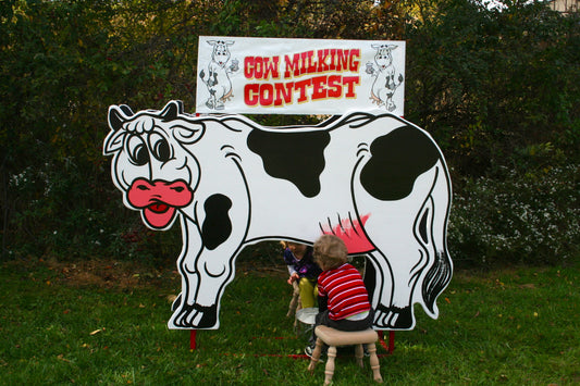Cow Milking Contest Game