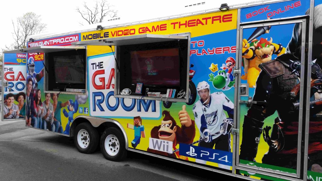 Mobile Video Game Room