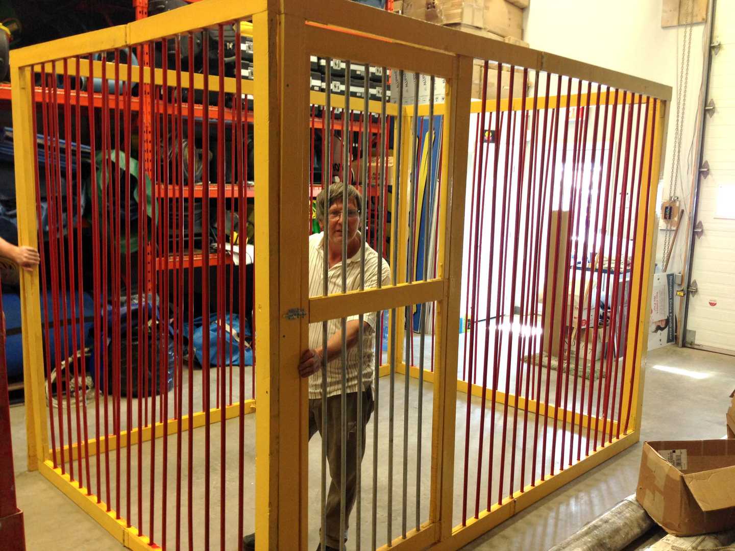Mock Jail Cage