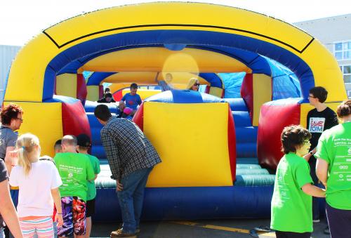 Bounce Bounce Baby Obstacle Course