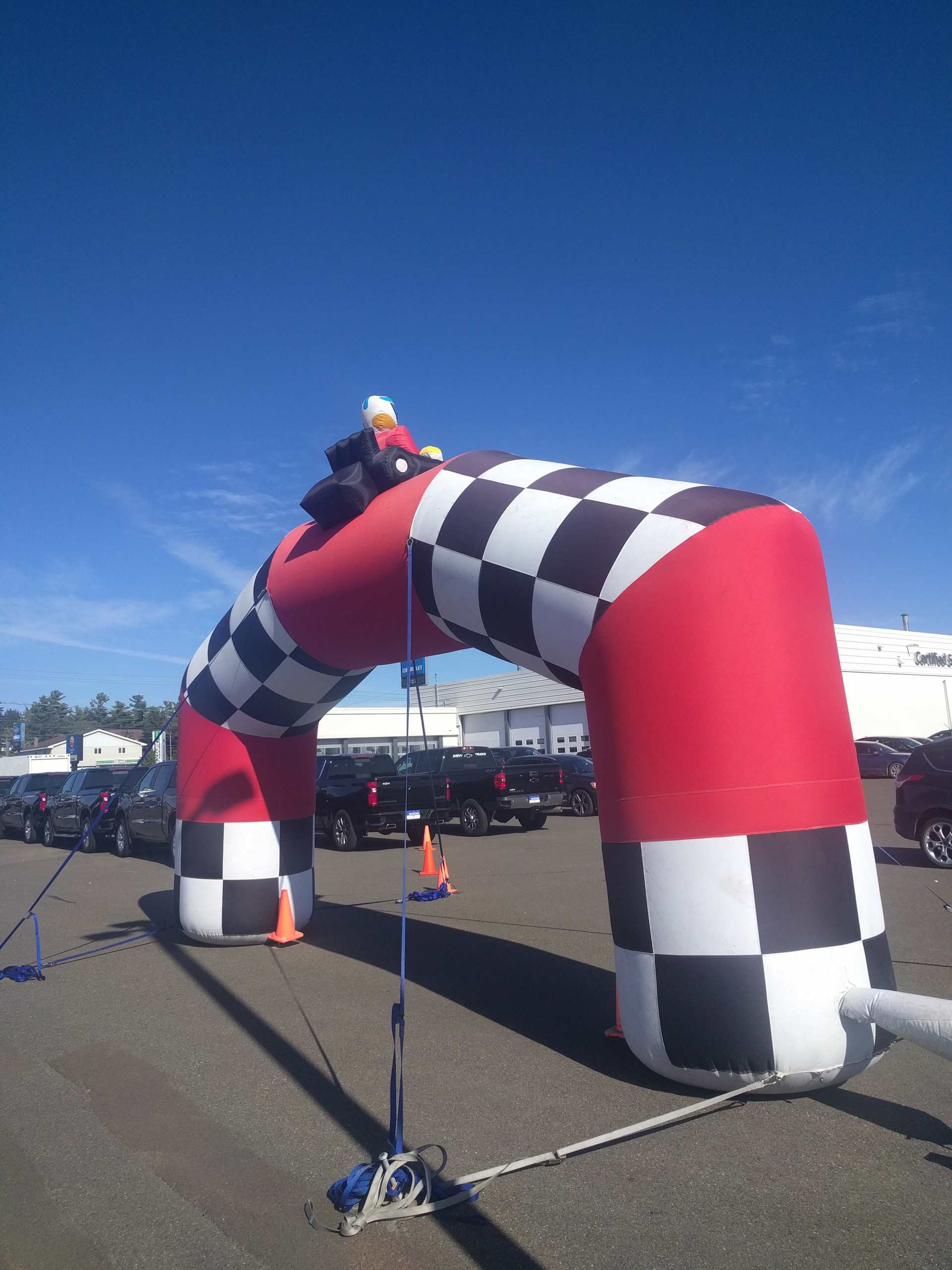 Race Car Arch - Giant Promotions Online Store