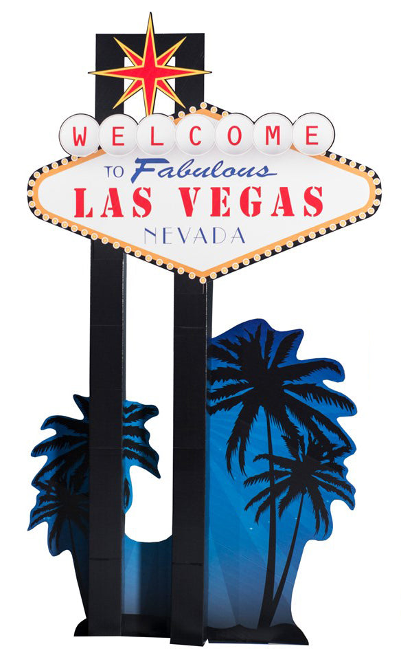 Vegas Nights Retro Sign 11ft